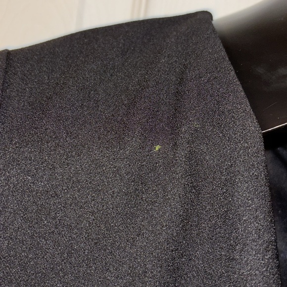 DKNY Black Elegant side Knot  Contemporary long sleeve dress Sz 10 - Picture 7 of 15